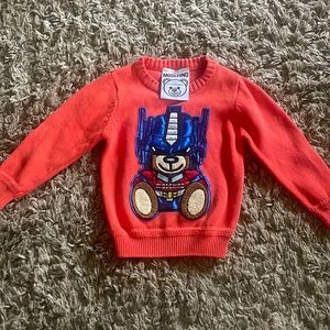 Vintage Moschino knit transformer sweater